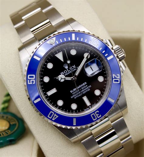 rolex submariner date smurf|rolex submariner white face.